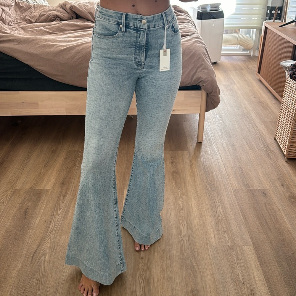 Good American Flare Jeans